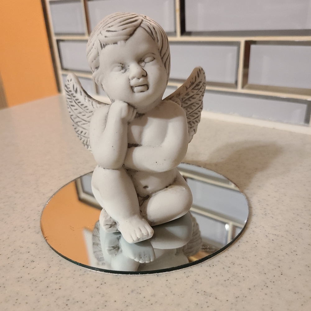 Angel figurine for sale ceramic